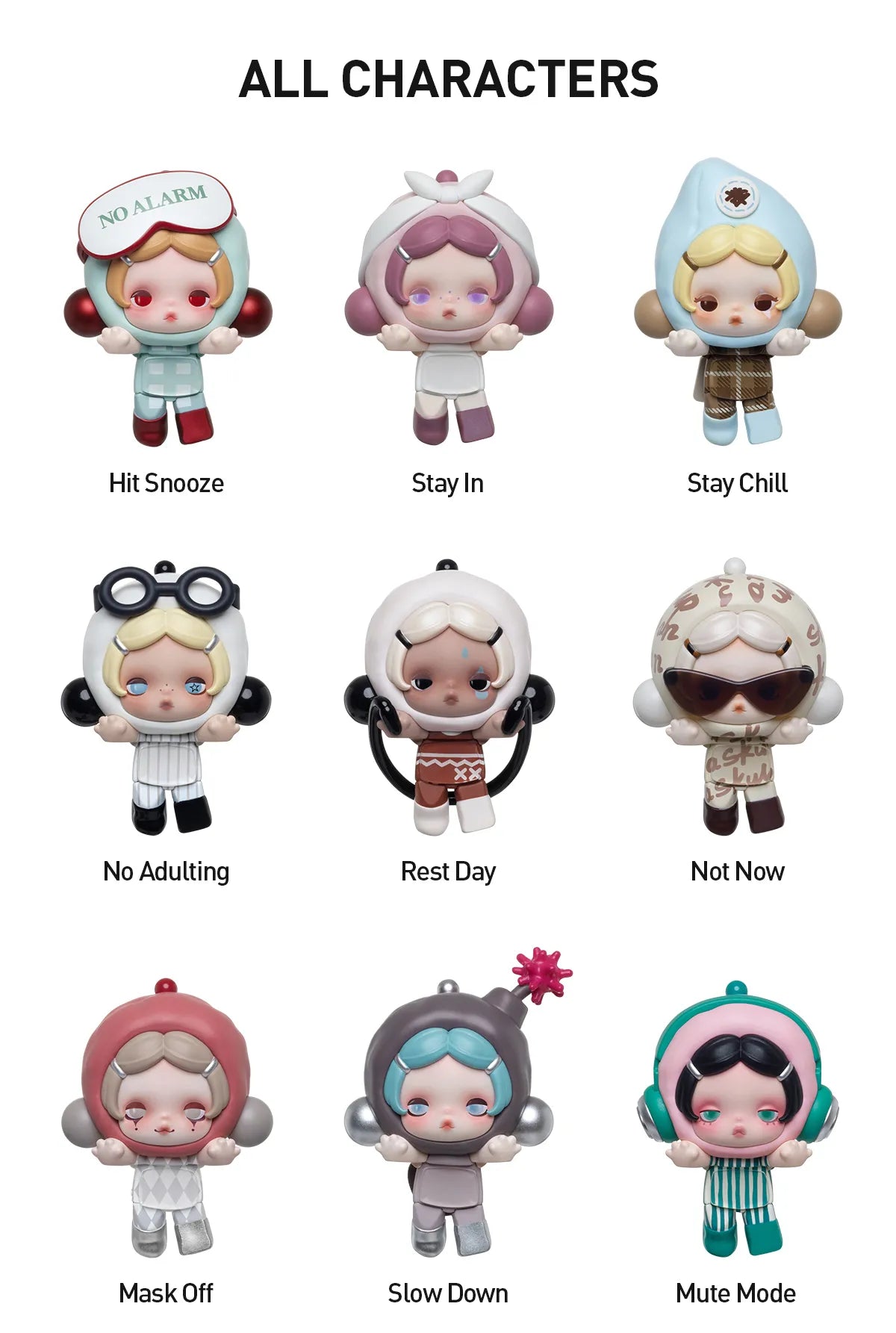 PRE ORDER SkullPanda Off Vibes Pop Attach
