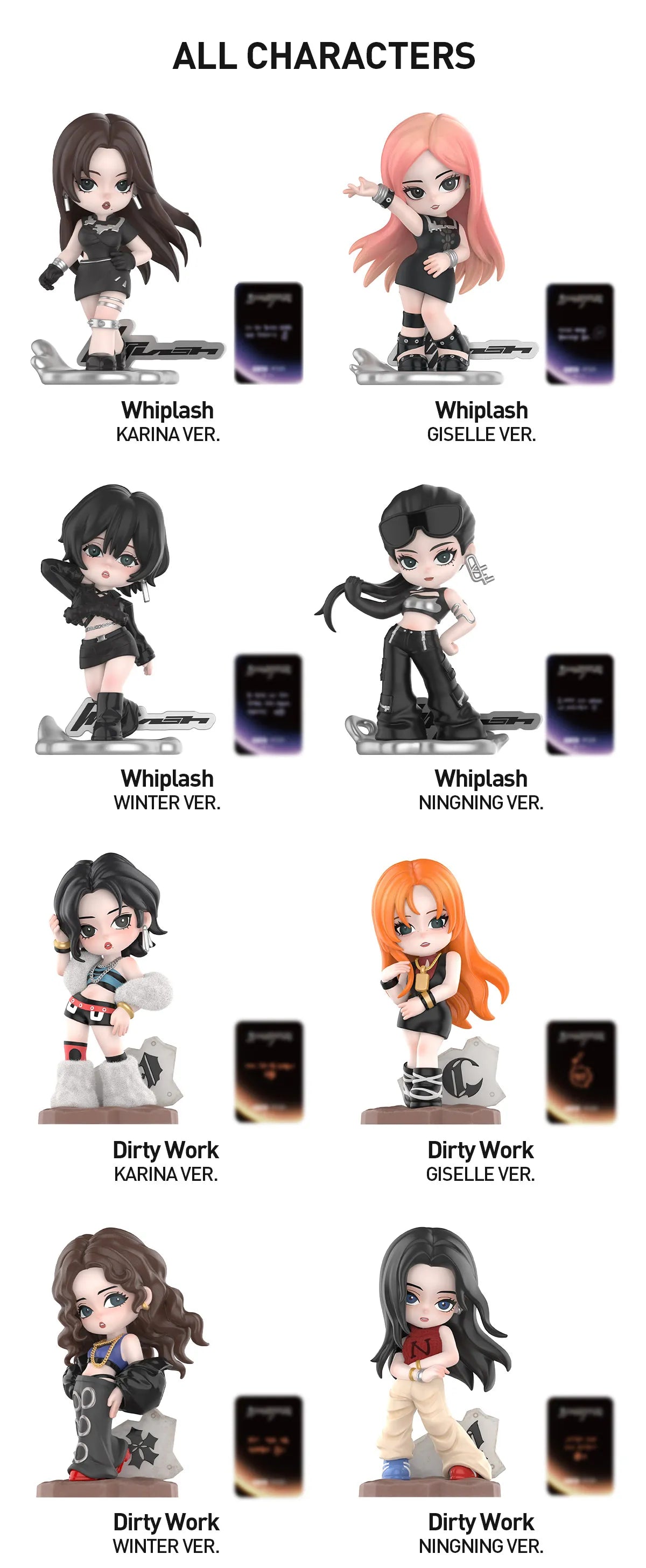 PRE ORDER AESPA Pop Mart Figure (Confirmed)