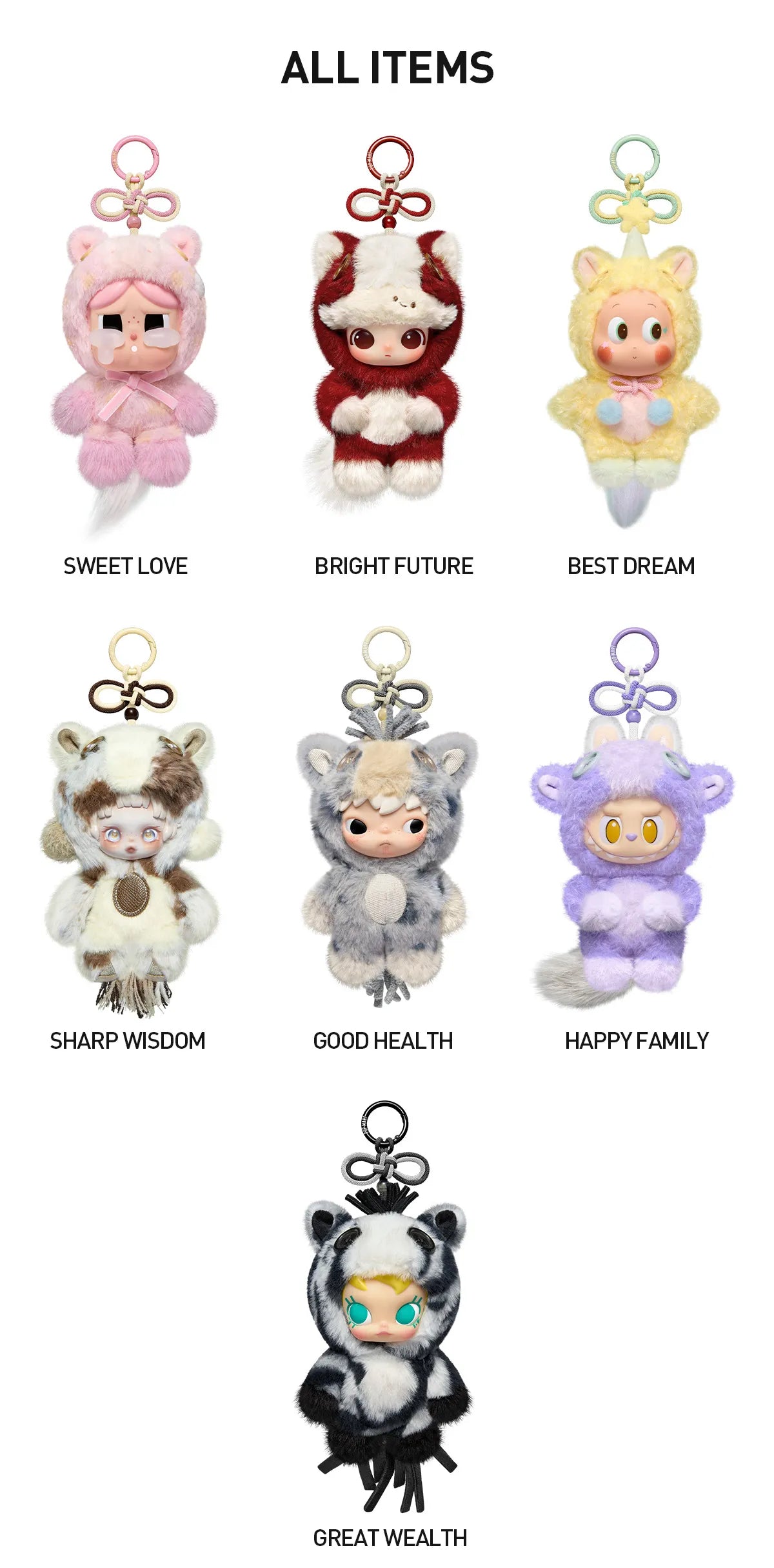 ON HAND Have A Good Run Plush Pendant