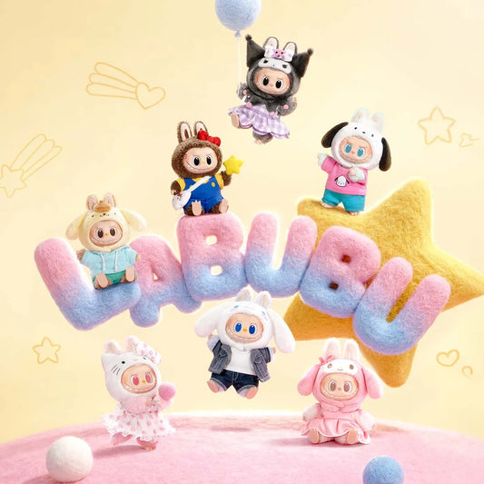 PRE ORDER Labubu x Sanrio Plush Pendant