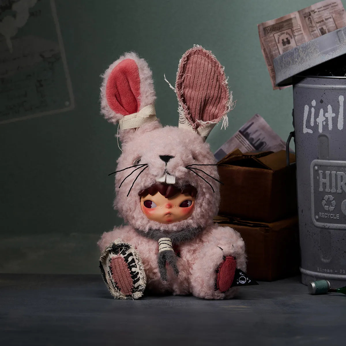 ON HAND Hirono Little Hare Plush Pendant