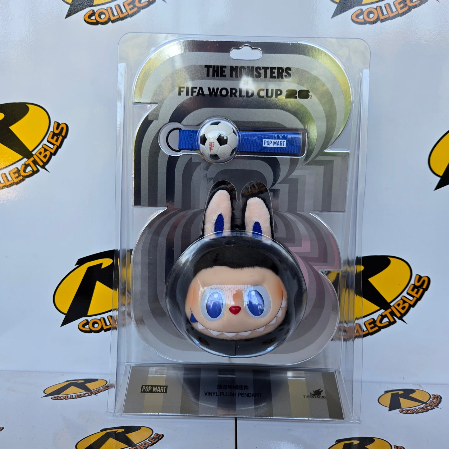 ON HAND Labubu x FIFA Vinyl Plush Pendant