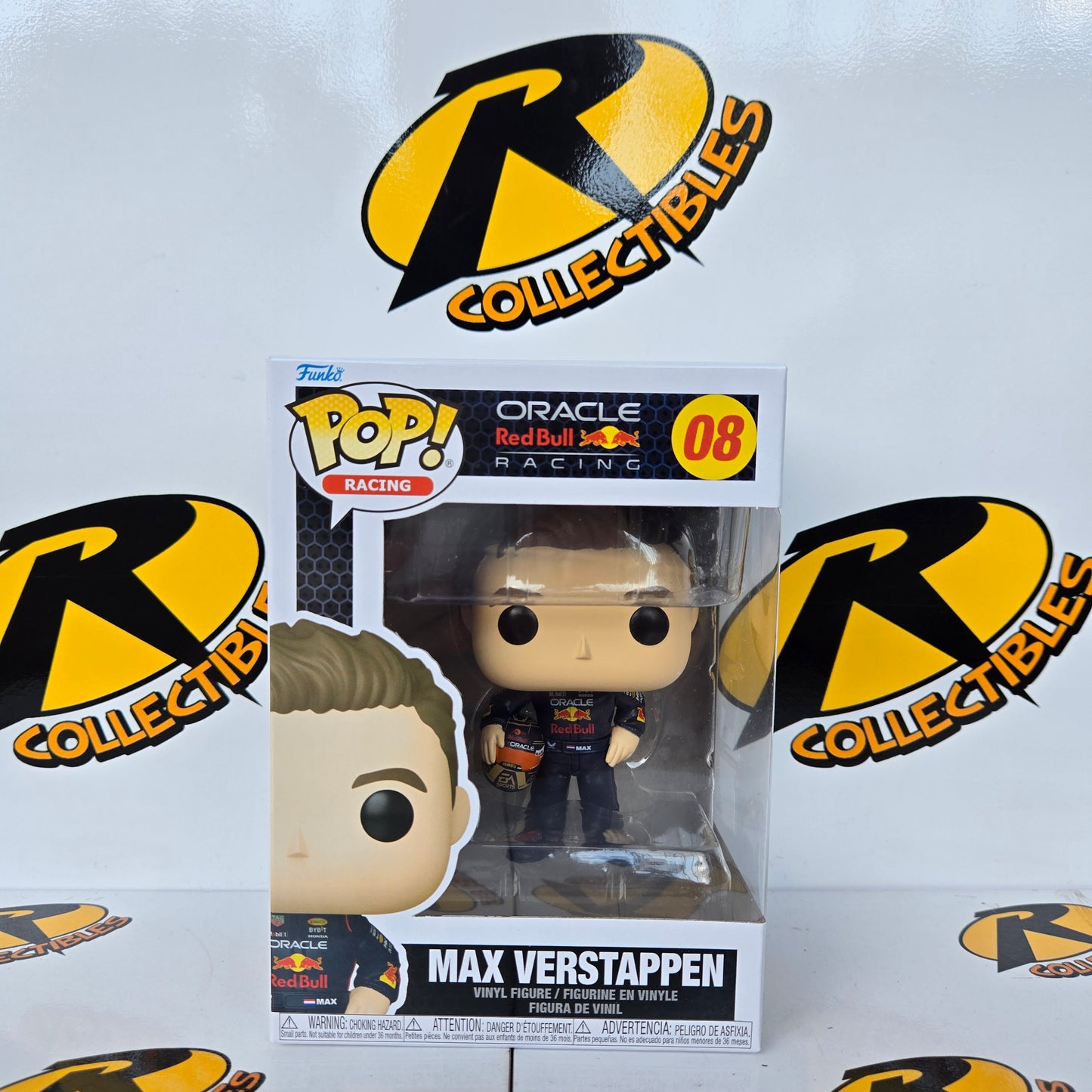 ON HAND Max Verstappen Funko Pop!