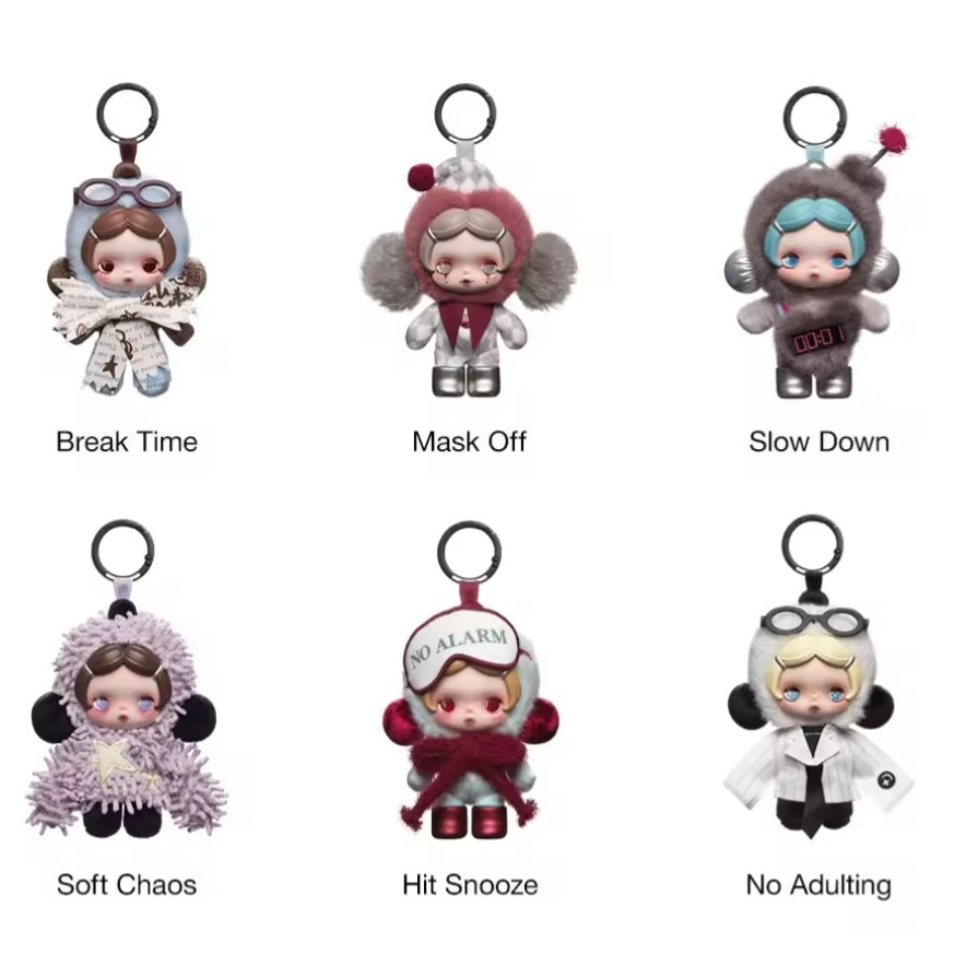 ON HAND SkullPanda Off Mode Plush Pendant