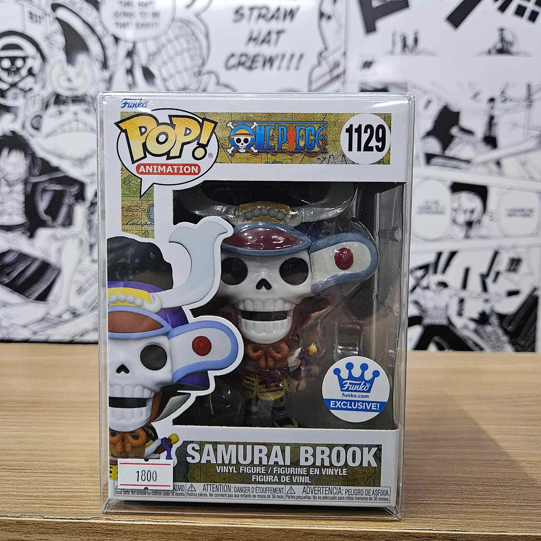 On Hand Samurai Brook Exclusive Funko Pop!