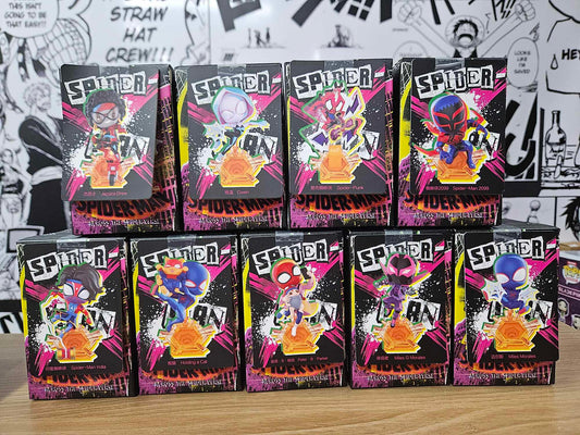 On Hand Marvel Spider-Man Across the Spider-Verse Figures