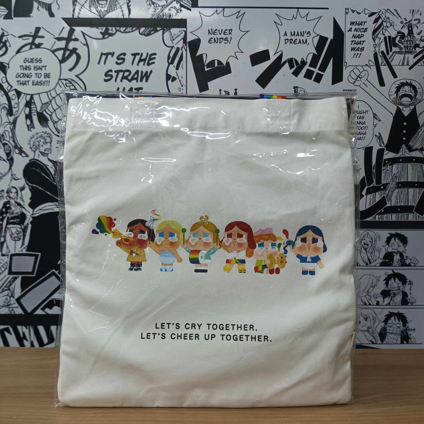 On Hand Crybaby Cheer Up Canvas Bag