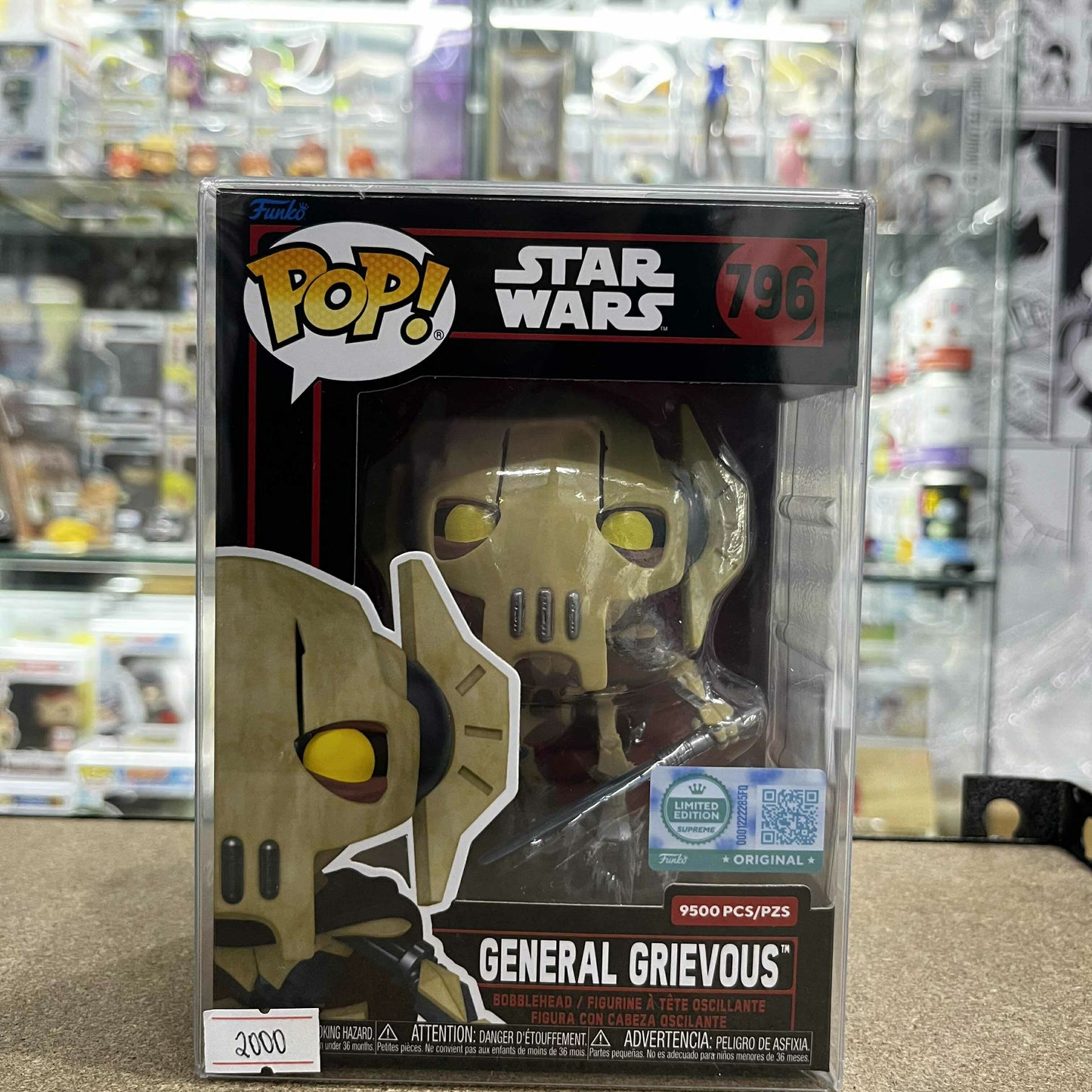 ON HAND General Grievous LE 9500 Exclusive Funko Pop