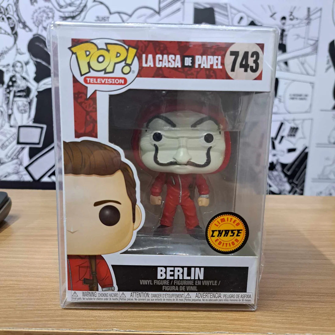 On Hand Berlin CHASE Exclusive Funko Pop!
