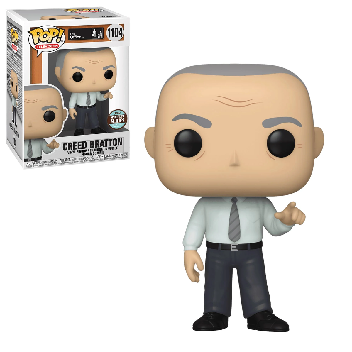On Hand Creed Bratton Specialty Series Exclusive Funko Pop!
