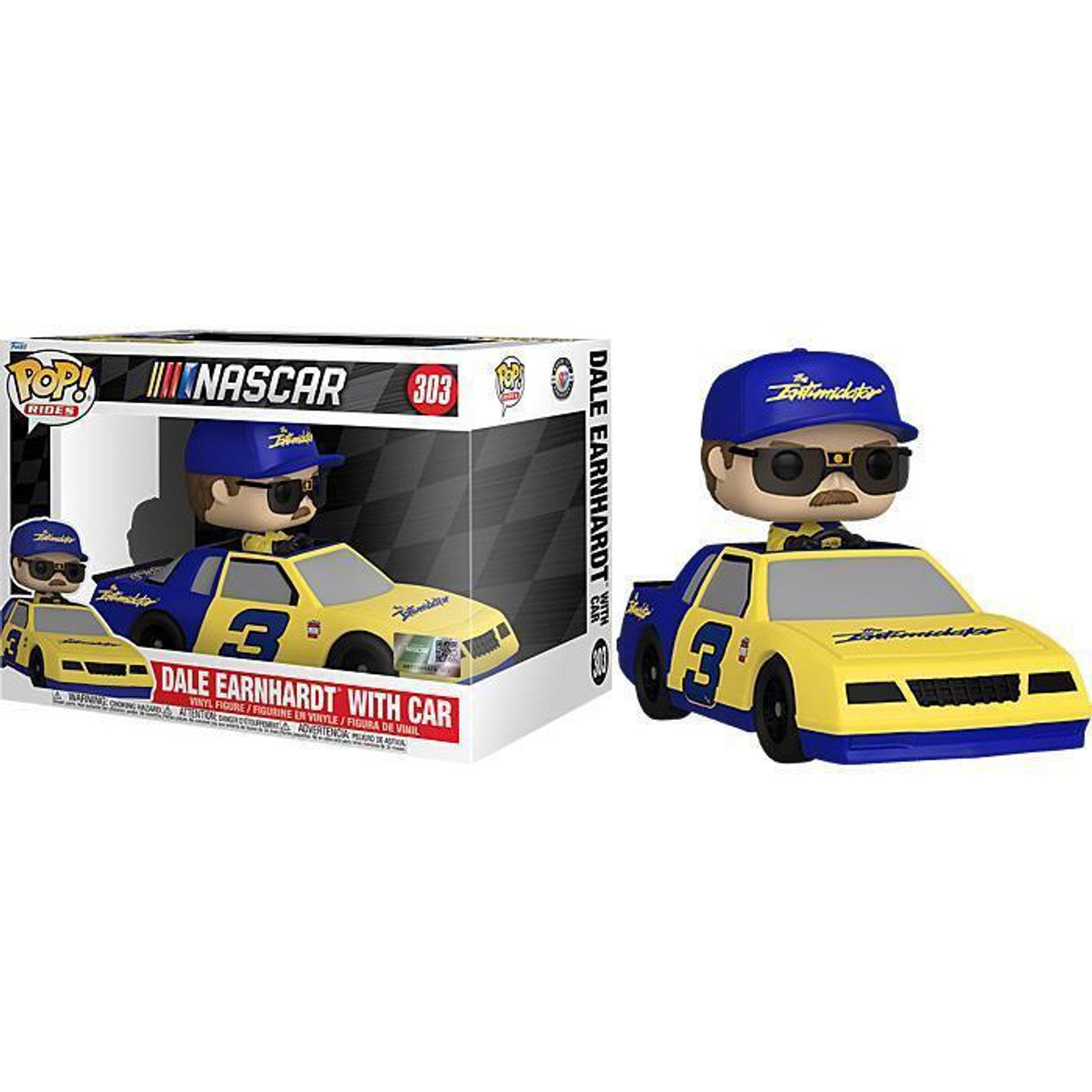 On Hand Dale Earnhardt with Car Funko Pop!