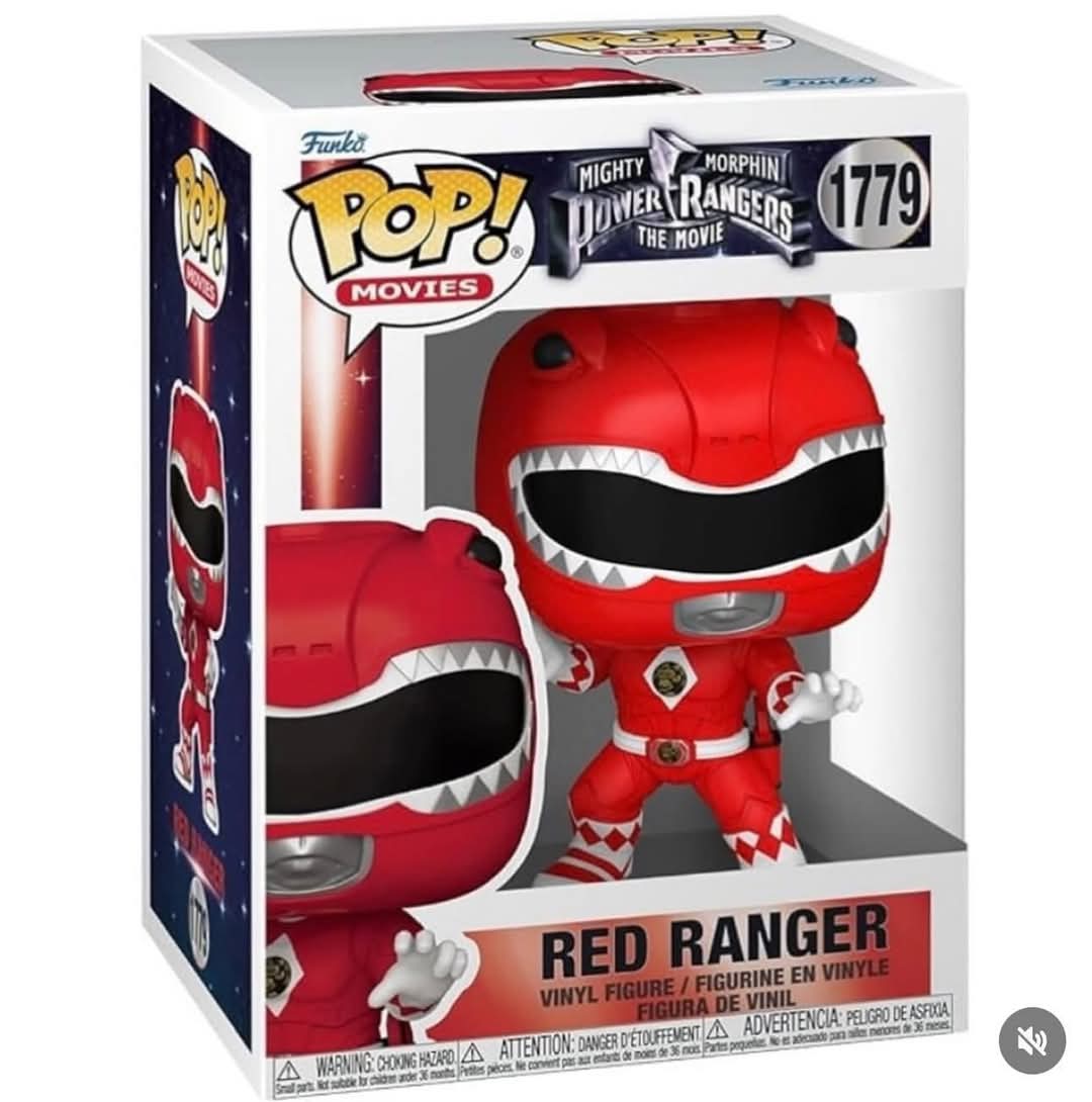 PRE ORDER Power Rangers The Movie Funko Pop! (SRP 750 -1800)