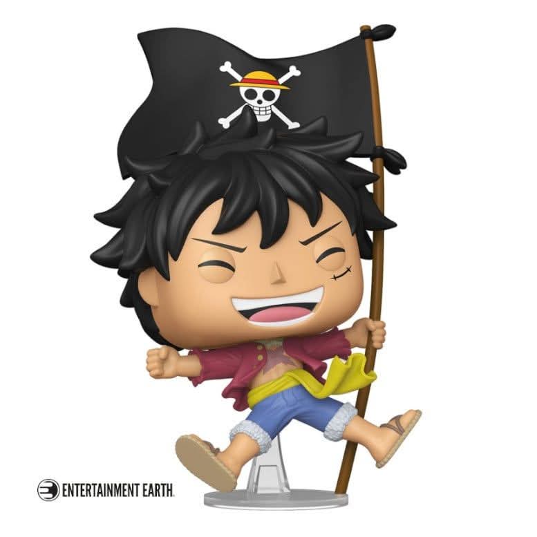 PRE ORDER Monkey D Luffy with Flag Exclusive Funko Pop!