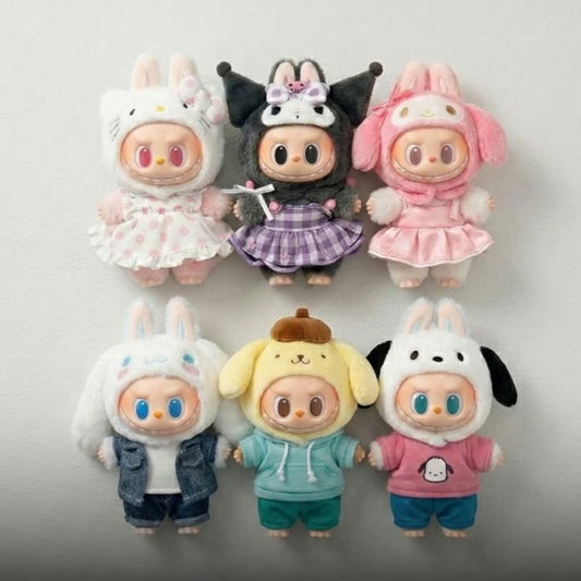 PRE ORDER Labubu x Sanrio Plush Pendant