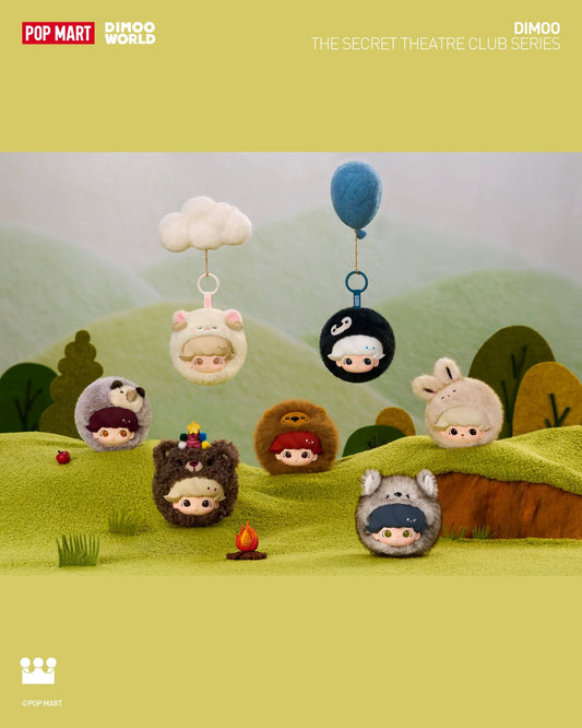 PRE ORDER Dimoo Earphone Case Plush Pendant