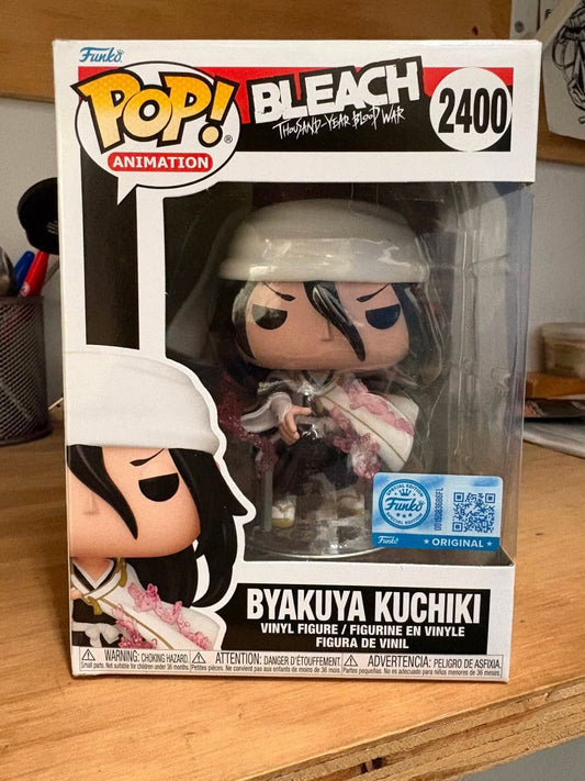 PRE ORDER Bleach Byakuya Kuchiki Exclusive Funko Pop!