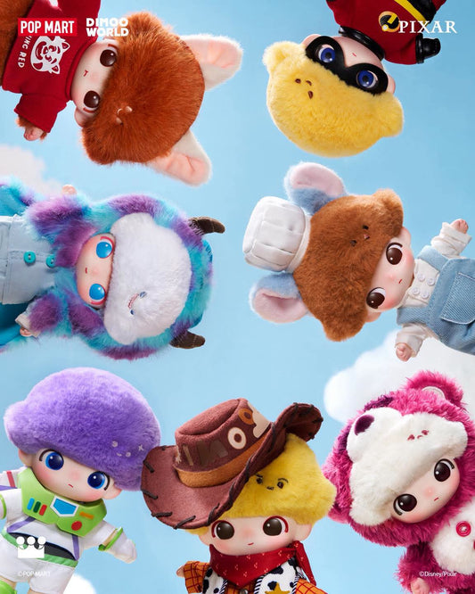 PRE ORDER Dimoo x Pixar Plush Pendant