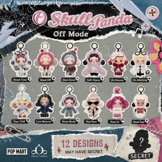PRE ORDER SkullPanda Off Mode Plush Pendant