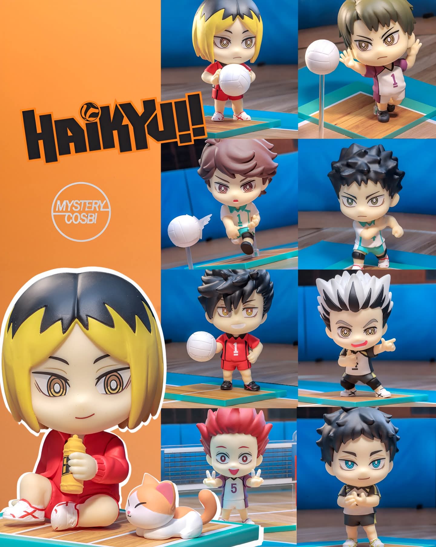 PRE ORDER Haikyuu!! Cosbi Figure Series 2 (CONFIRMED)