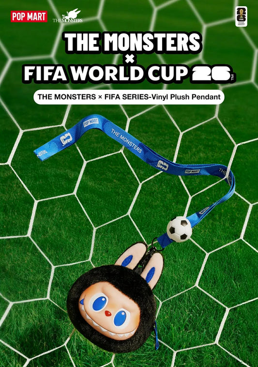 PRE ORDER Labubu x FIFA Vinyl Plush Pendant