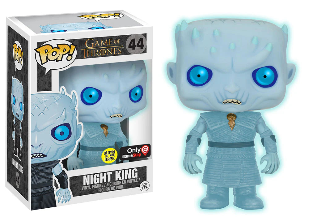 On Hand Night King Gamestop Exclusive GITD Funko Pop!