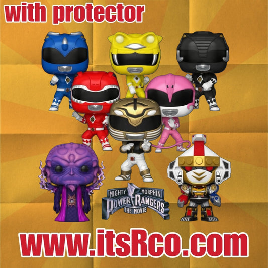 PRE ORDER Power Rangers The Movie Funko Pop! (SRP 750 -1800)