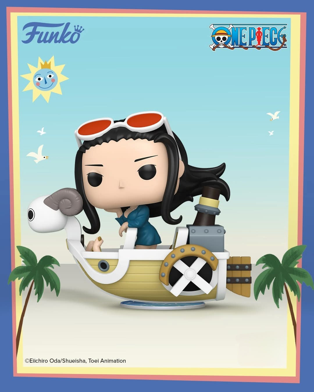 PRE ORDER Nico Robin with Mini Merry Funko Pop! Ride (SRP 3000)