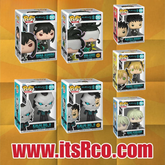 PRE ORDER Kaiju No. 8 Funko Pop! (SRP 700 - 2800)
