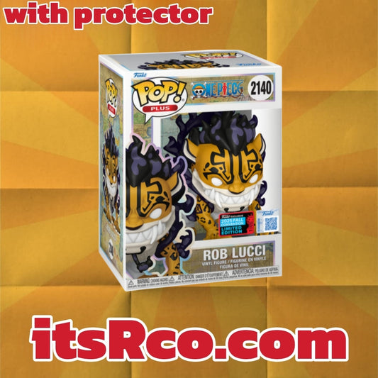 PRE ORDER Rob Lucci Beast Form Pop! PLUS Fall Convention Exclusive