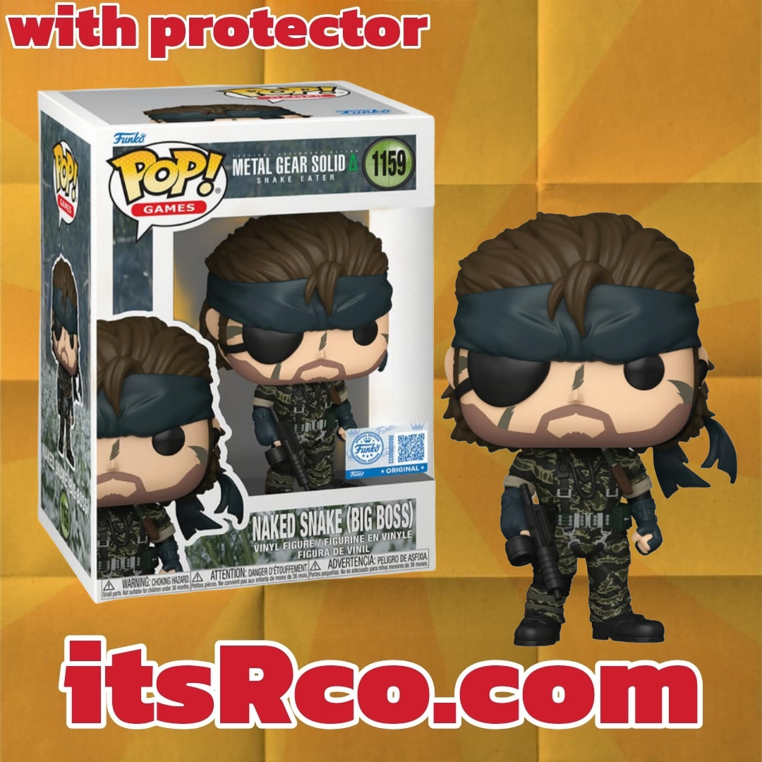 PRE ORDER Metal Gear Naked Snake - Big Boss Exclusive Funko Pop!