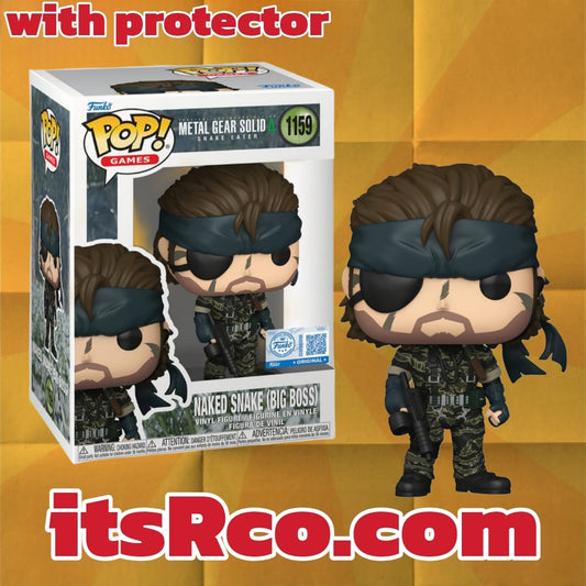 PRE ORDER Metal Gear Naked Snake - Big Boss Exclusive Funko Pop!