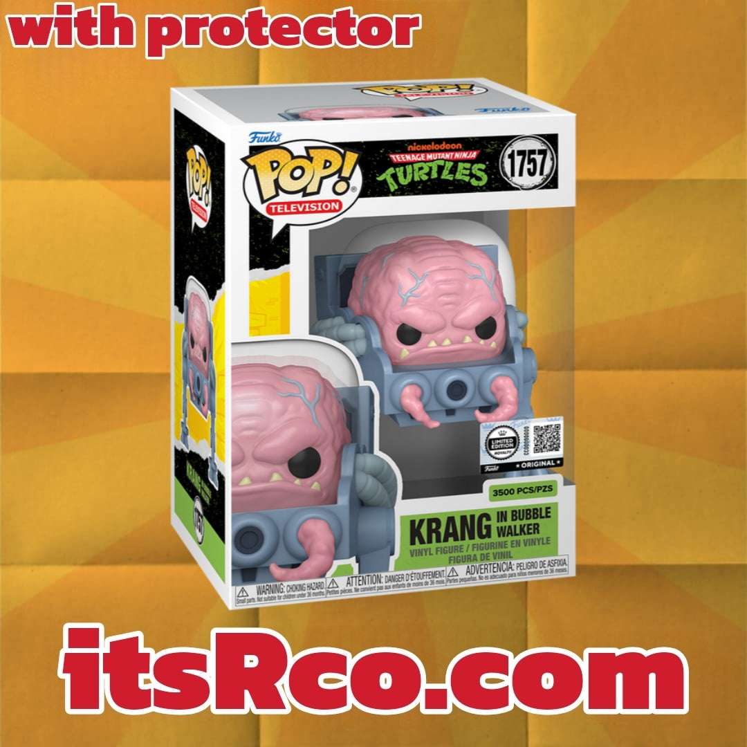 PRE ORDER Krang In Bubble Walker LE 3500 Exclusive Funko Pop!