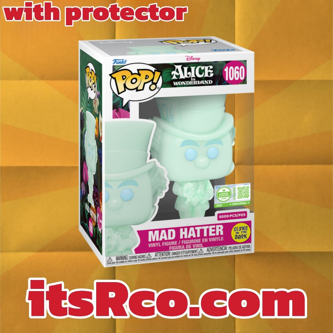 PRE ORDER Mad Hatter GITD LE 5000 Exclusive Funko Pop!