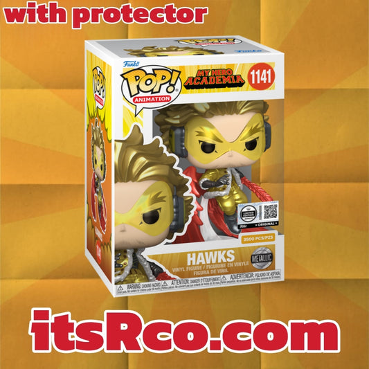 PRE ORDER MHA Hawks (Metallic) LE 3500 Exclusive Funko Pop!
