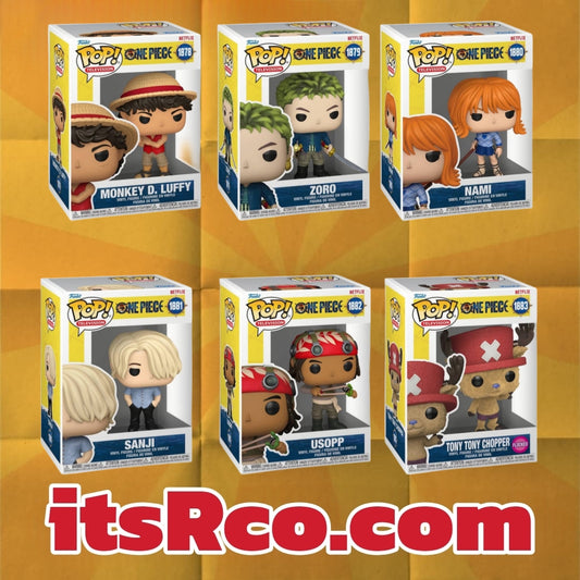 PRE ORDER One Piece Live Action Funko Pop!