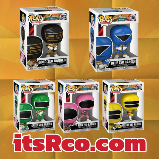 PRE ORDER Power Rangers ZEO Funko Pop!