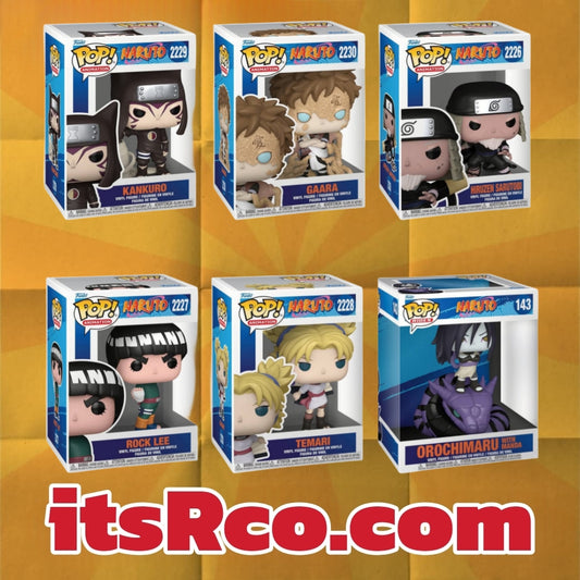 PRE ORDER Naruto Shippuden 2026 Funko Pop!