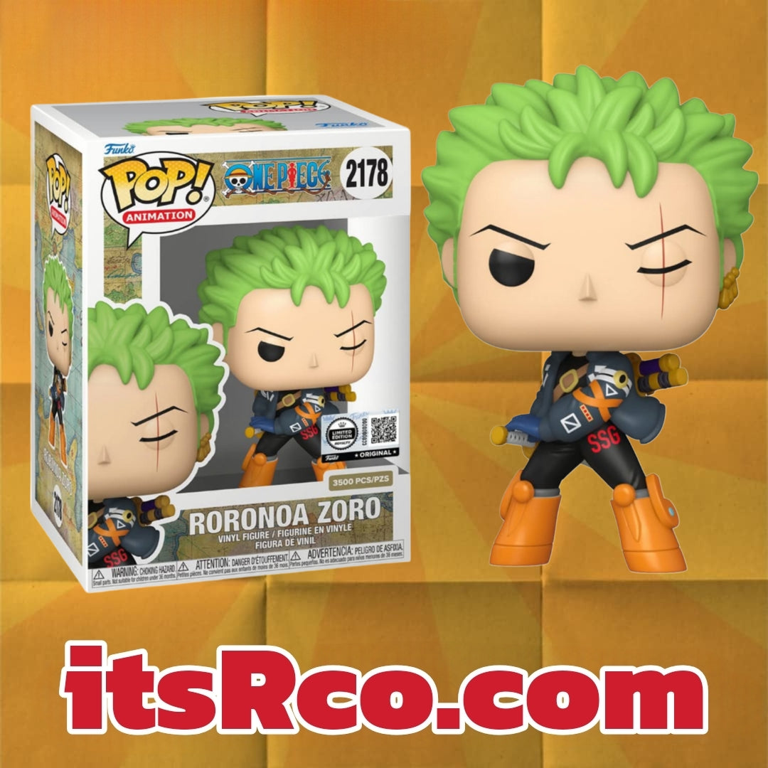 PRE ORDER Roronoa Zoro LE3500 Exclusive Funko Pop!