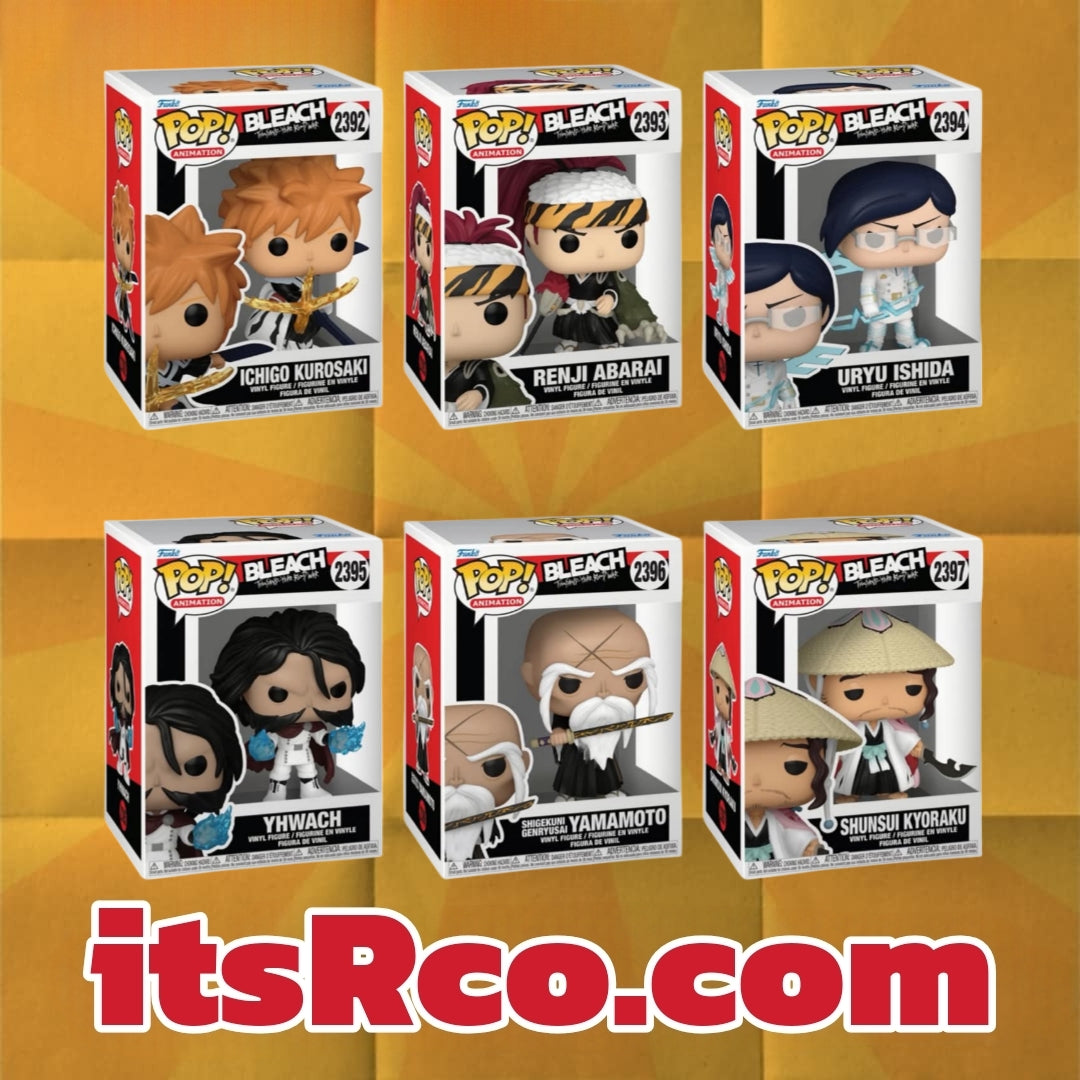 PRE ORDER Bleach Funko Pop!