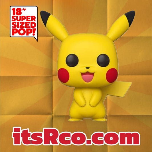 PRE ORDER Pikachu 18 inches Funko Pop!