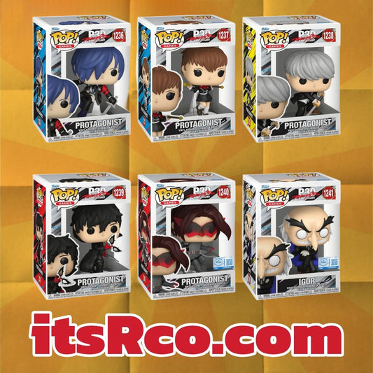 PRE ORDER Persona 30th Anniversary Funko Pop!