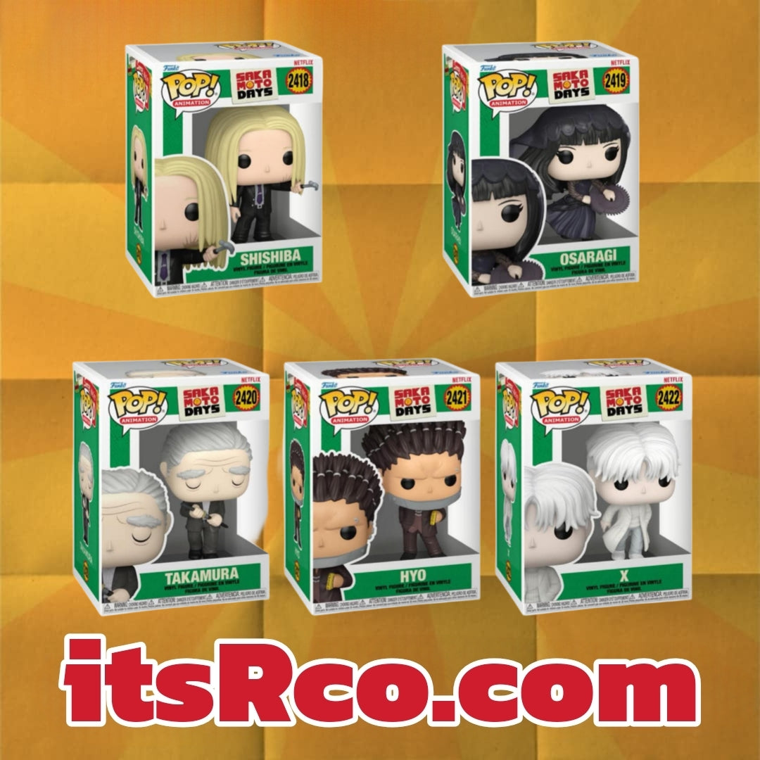 PRE ORDER Sakamoto Days wave 2 Funko Pop!