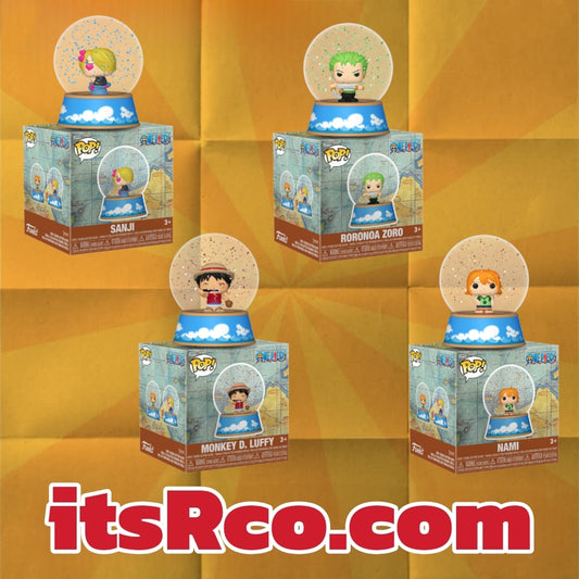PRE ORDER One Piece Snow Globe Funko Pop!