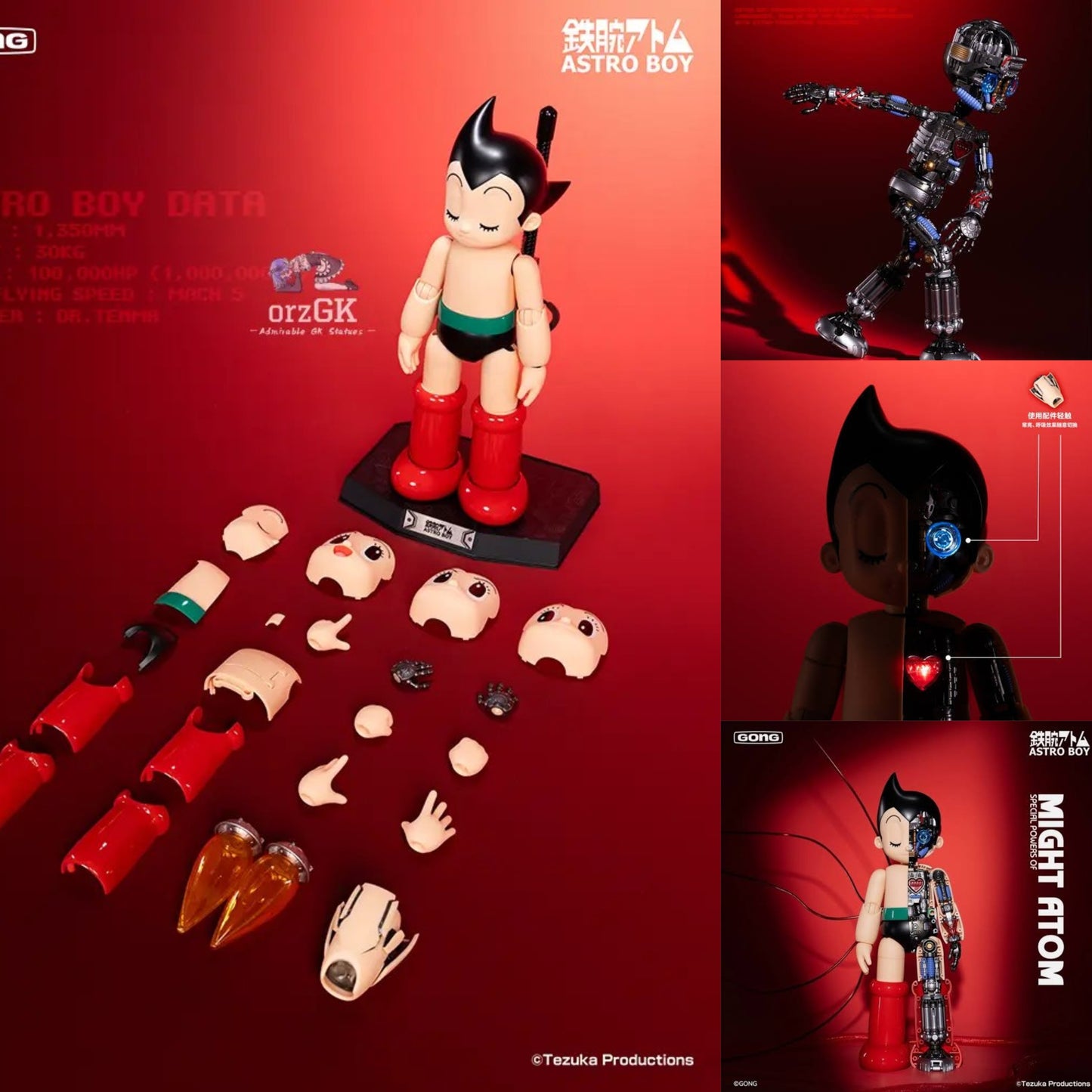 PRE ORDER Astroboy (Classic Design Ver.) 1/8 Scale Action Figure