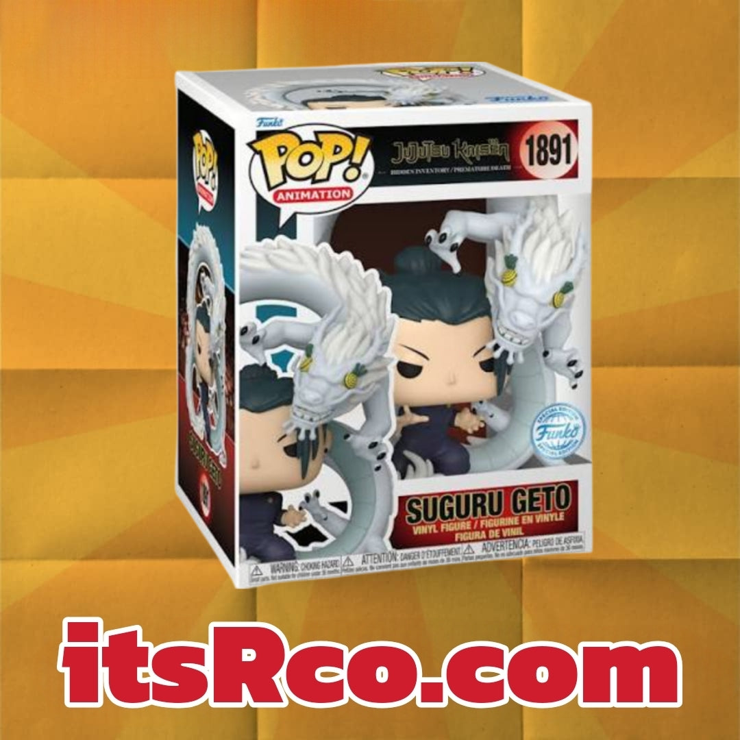 PRE ORDER Suguru Geto Deluxe Funko Pop!