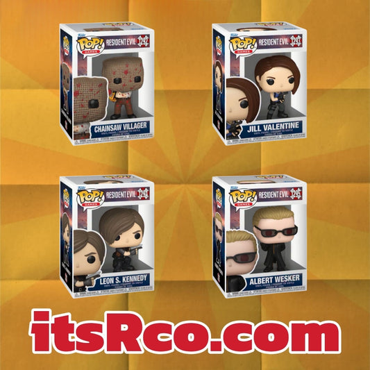 PRE ORDER Resident Evil Funko Pop!