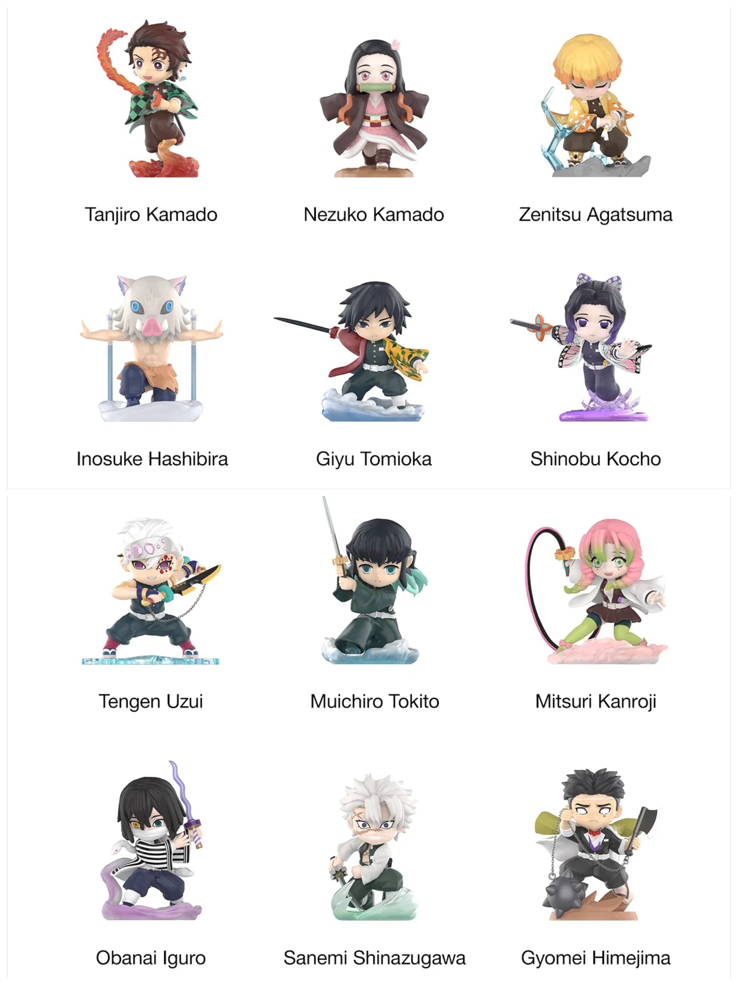 PRE ORDER Demon Slayer Pop Mart Figure