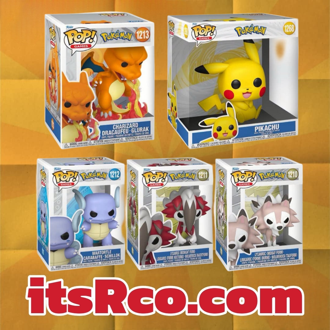 PRE ORDER Pokemon Funko Pop!