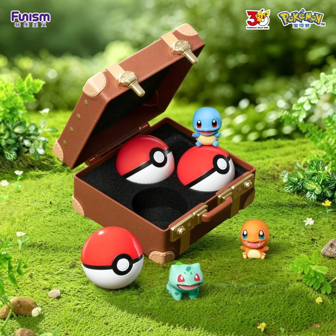 PRE ORDER Pokemon 30th Anniversary Funism Starter Pokemon Set