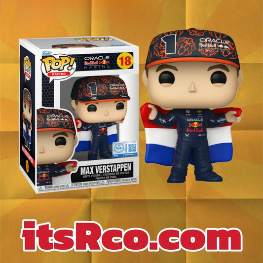 PRE ORDER Max Verstappen Exclusive Funko Pop!
